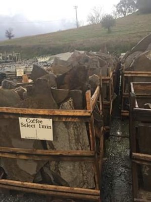 Photo of Coffee Quartzite natural stone. A natural stone product of Rolleri Landscape Products.